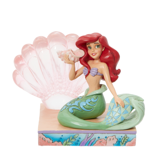 Disney Traditions Princess Ariel With A Shell Figurine