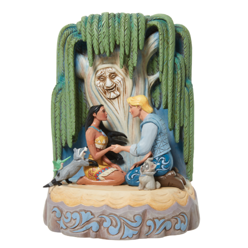 Disney Traditions Pocahontas Carved by Heart Figurine