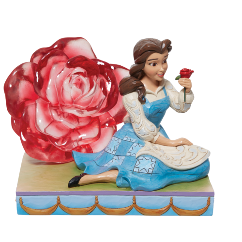Disney Traditions Beauty and the Beast An Enchanted Rose Belle Figurine