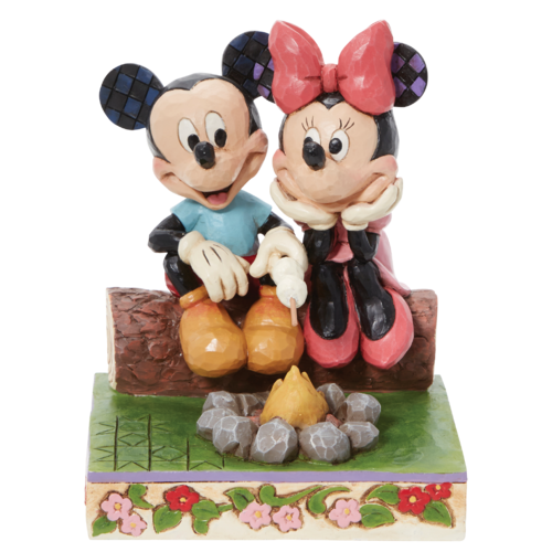 Disney Traditions Sweethearts Campfire Mickey and Minnie Figurine