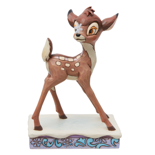 Disney Traditions Frosted Fawn Bambi Christmas Figurine