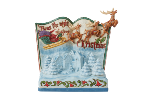Twas The Night Before Christmas By Jim Shore Storybook Figurine