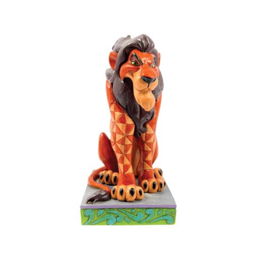 Disney Traditions Unfit Ruler Lion King Scar Personality Pose