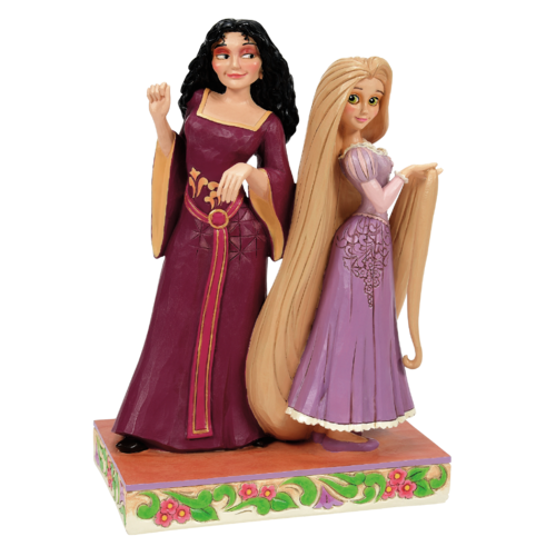 Disney Traditions Selfish And Spirited Rapunzel vs Mother Gothel Figurine